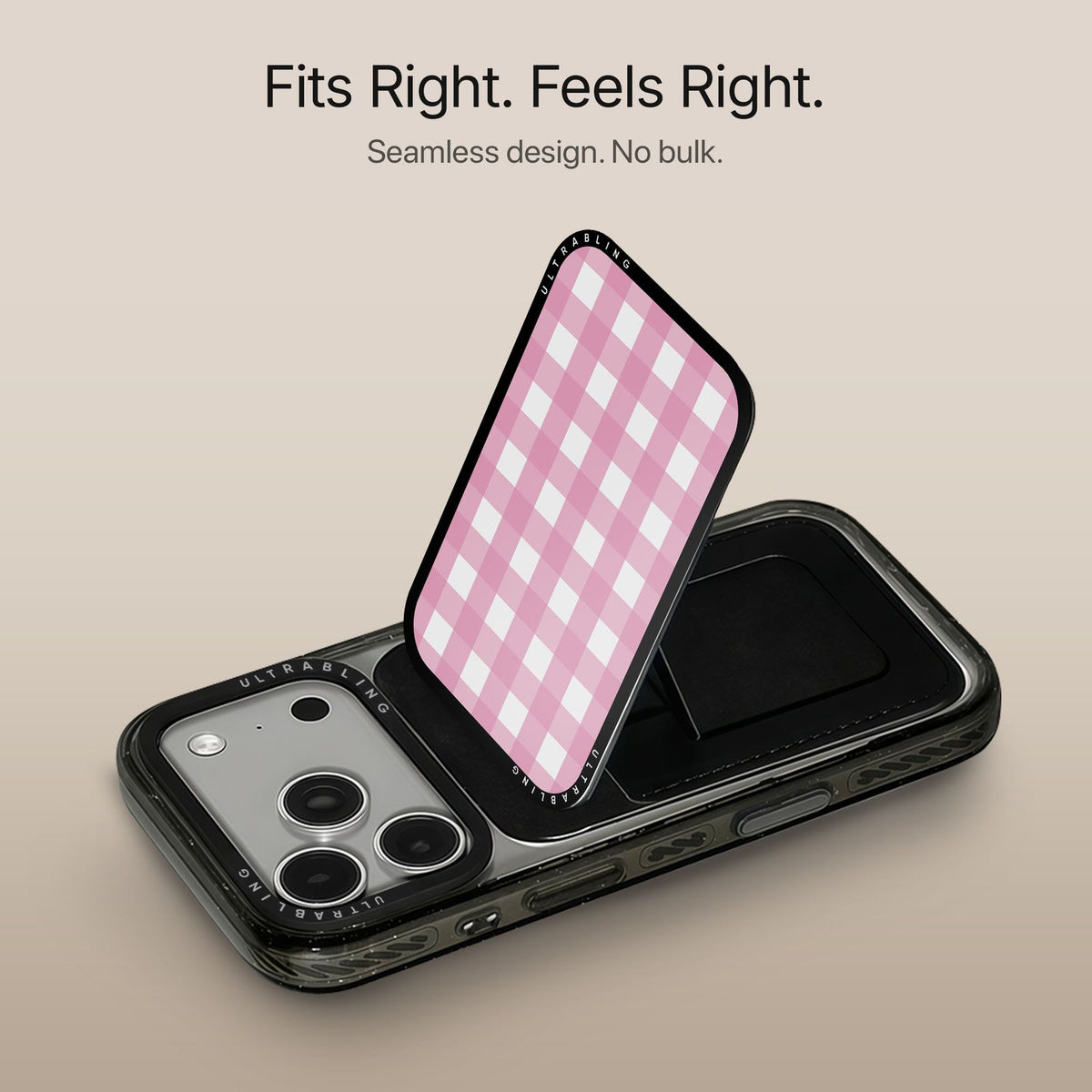 Strawberry Check - MagSafe Wallet