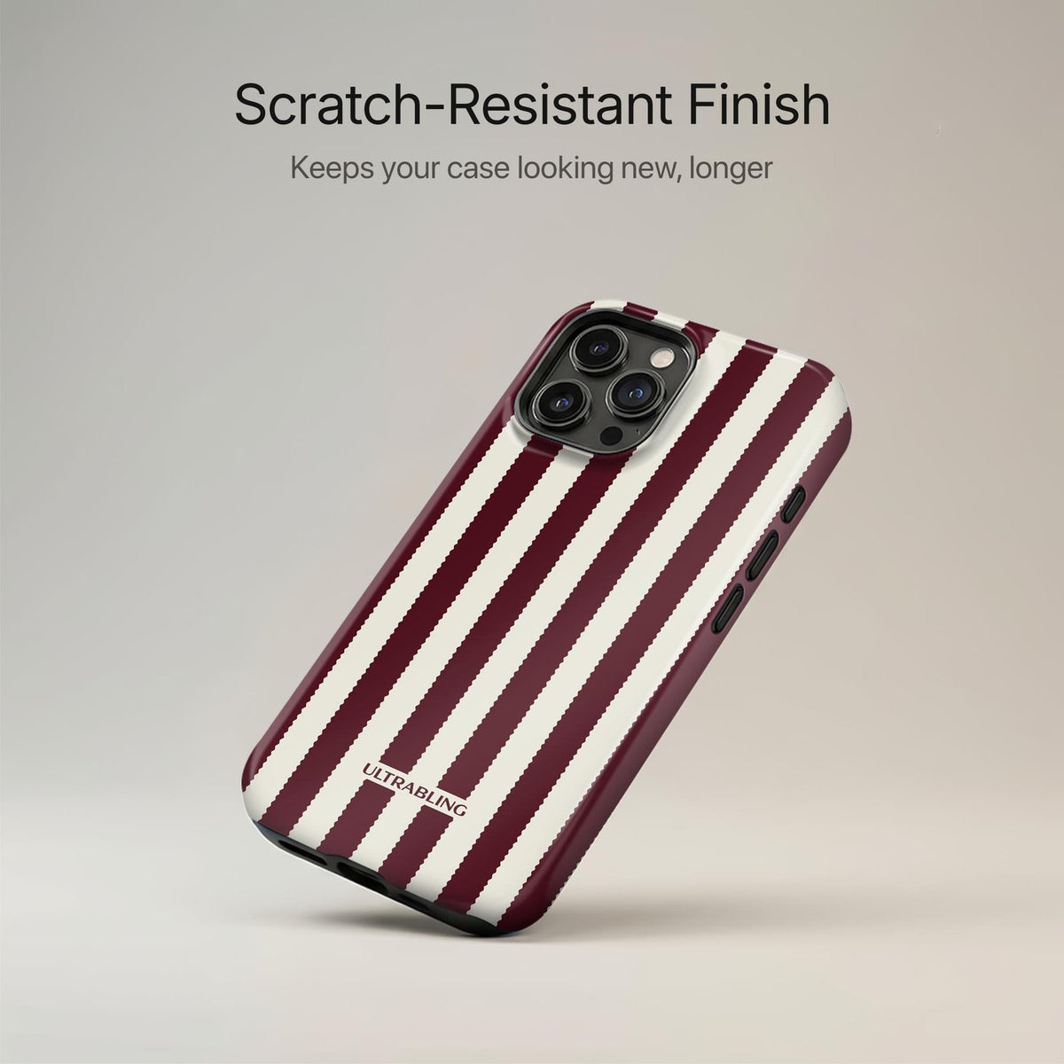 Bistro Stripe - Eclipse Case