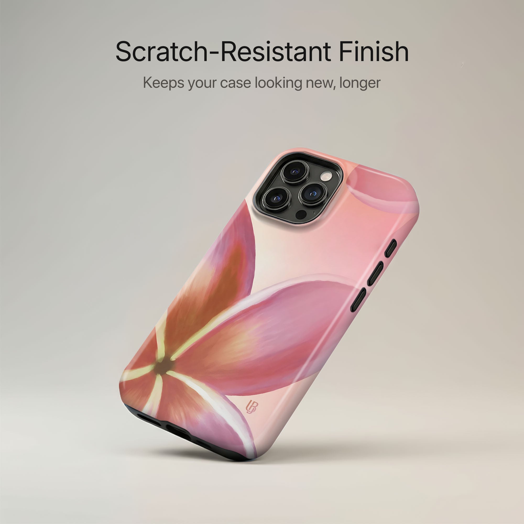 Pink Orchid Ultrabling lifestyle mockup on iPhone