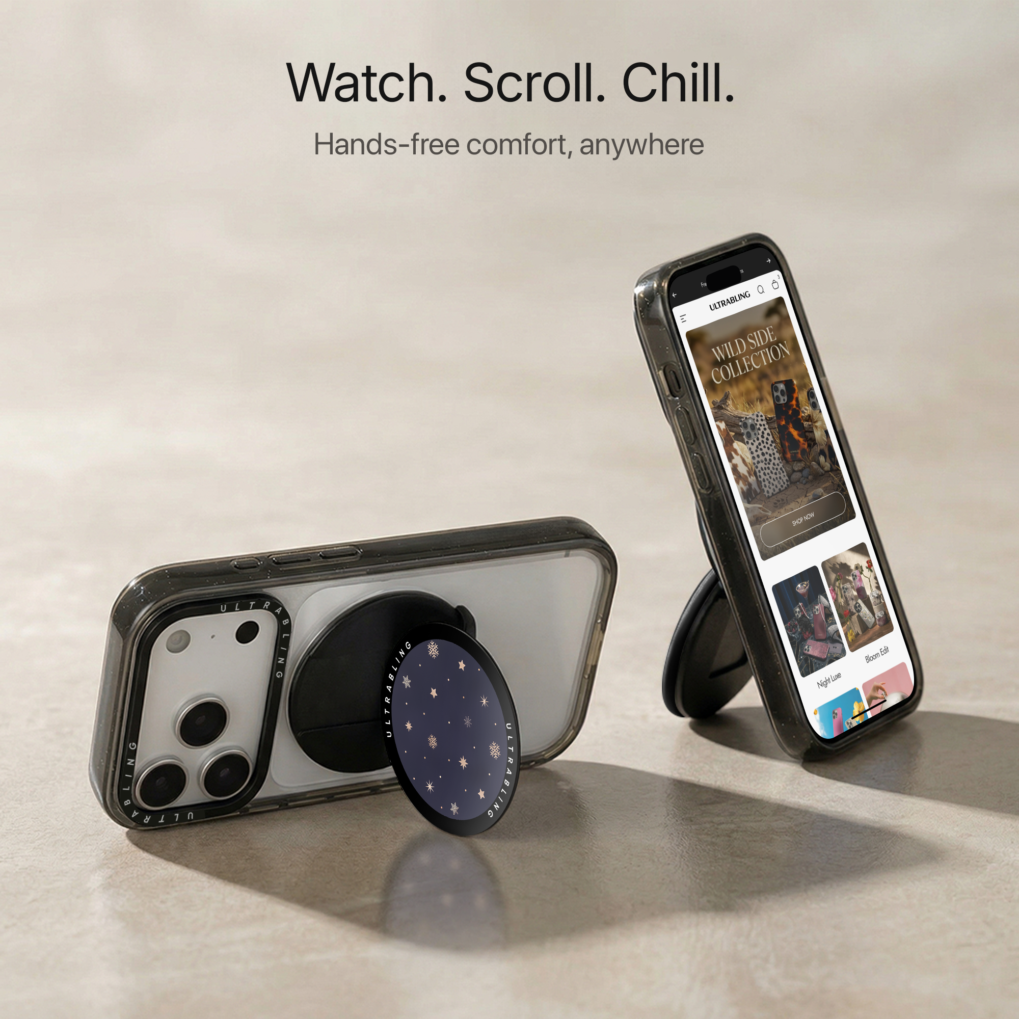 Celestial Night Ultrabling MagSafe Phone Grip - Close-Up