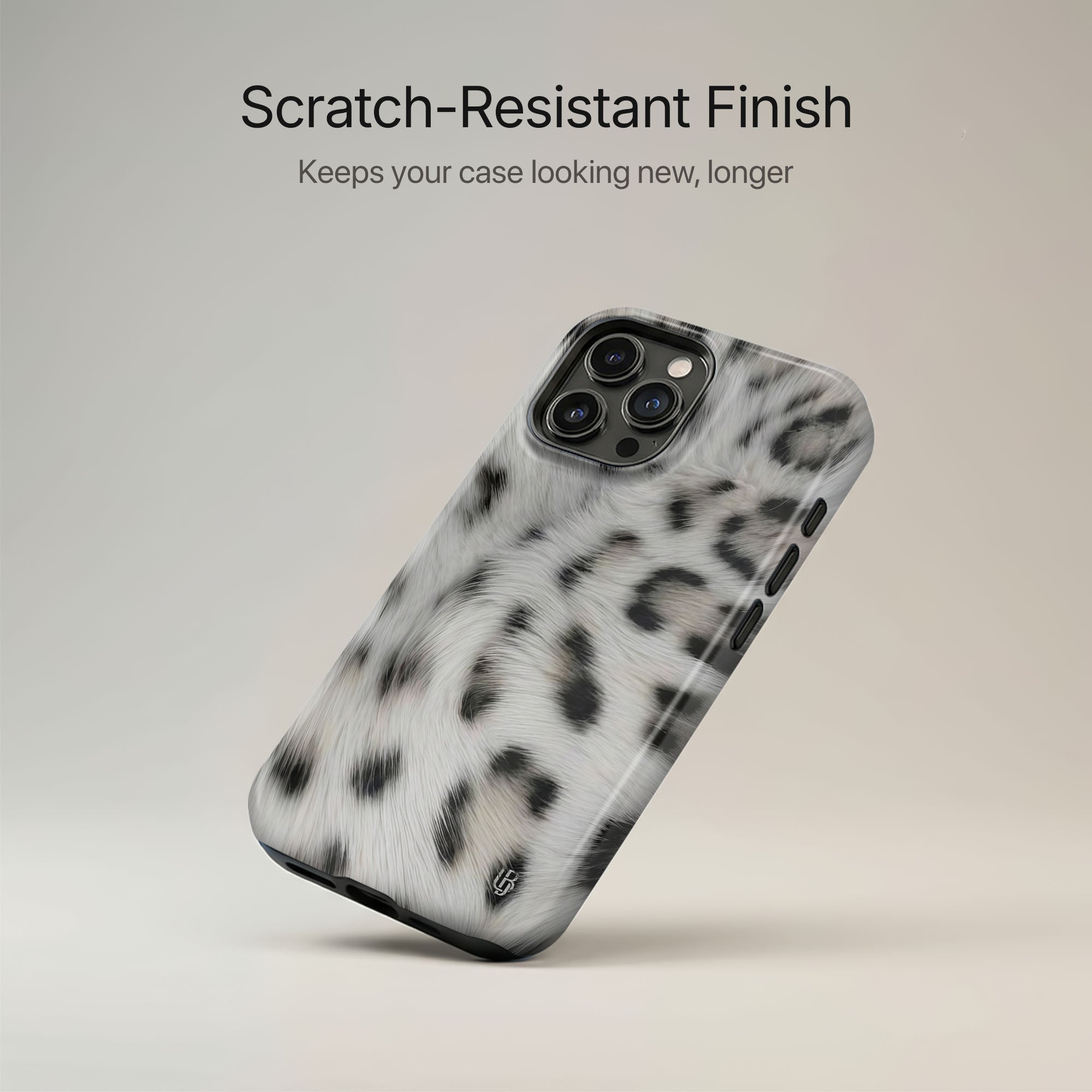 Snow Leopard Ultrabling lifestyle mockup on iPhone