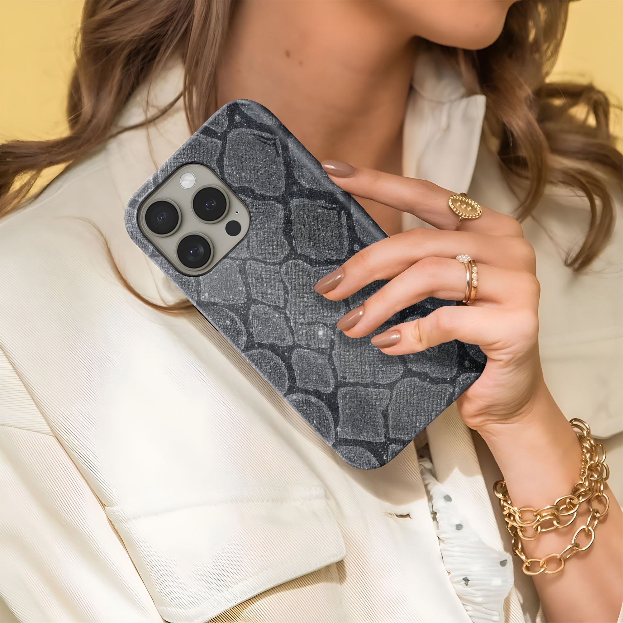 Ash Python Ultrabling lifestyle mockup on iPhone
