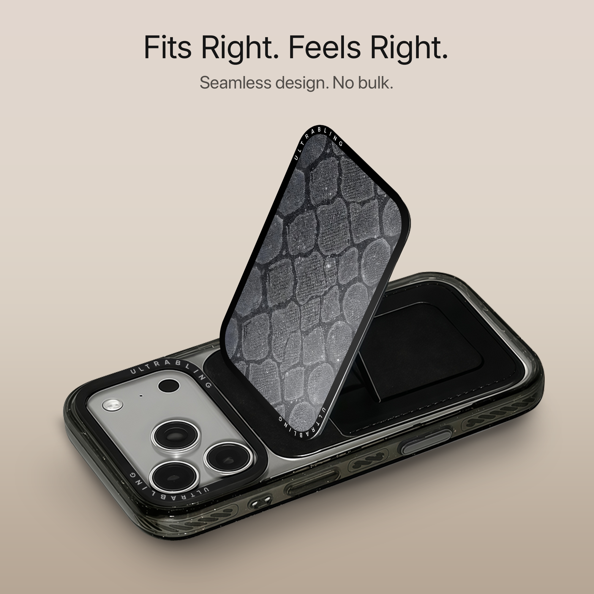 Ash Python MagSafe Wallet - Detail View