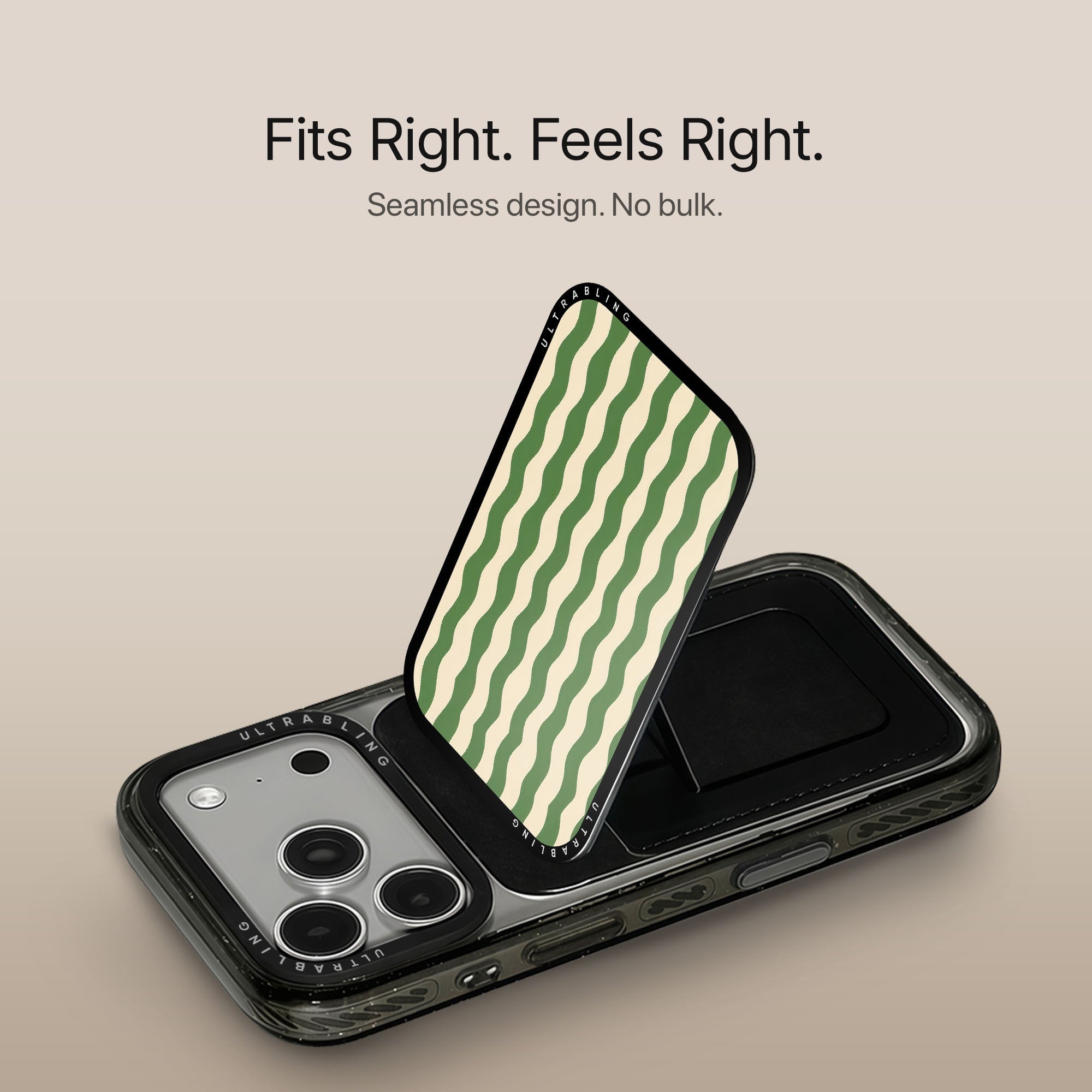 Pistachio Wave - MagSafe Wallet