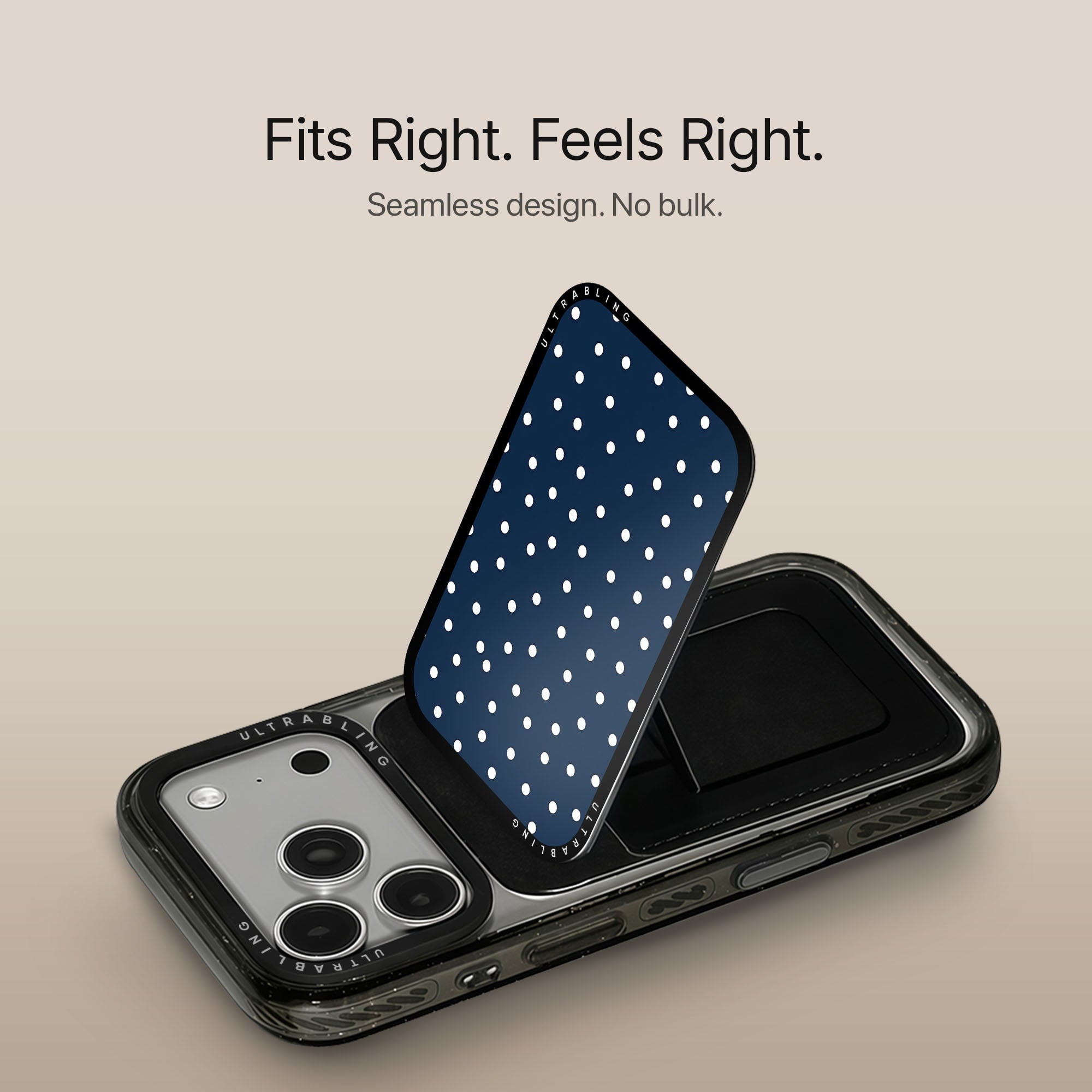 Stardust Noir - MagSafe Wallet