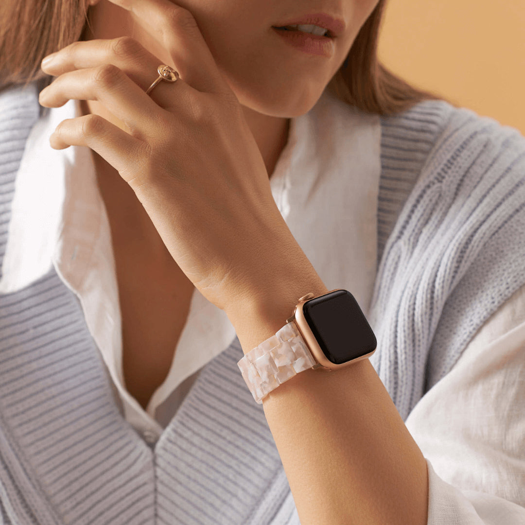Rose Quartz Vienna Apple Watch Band