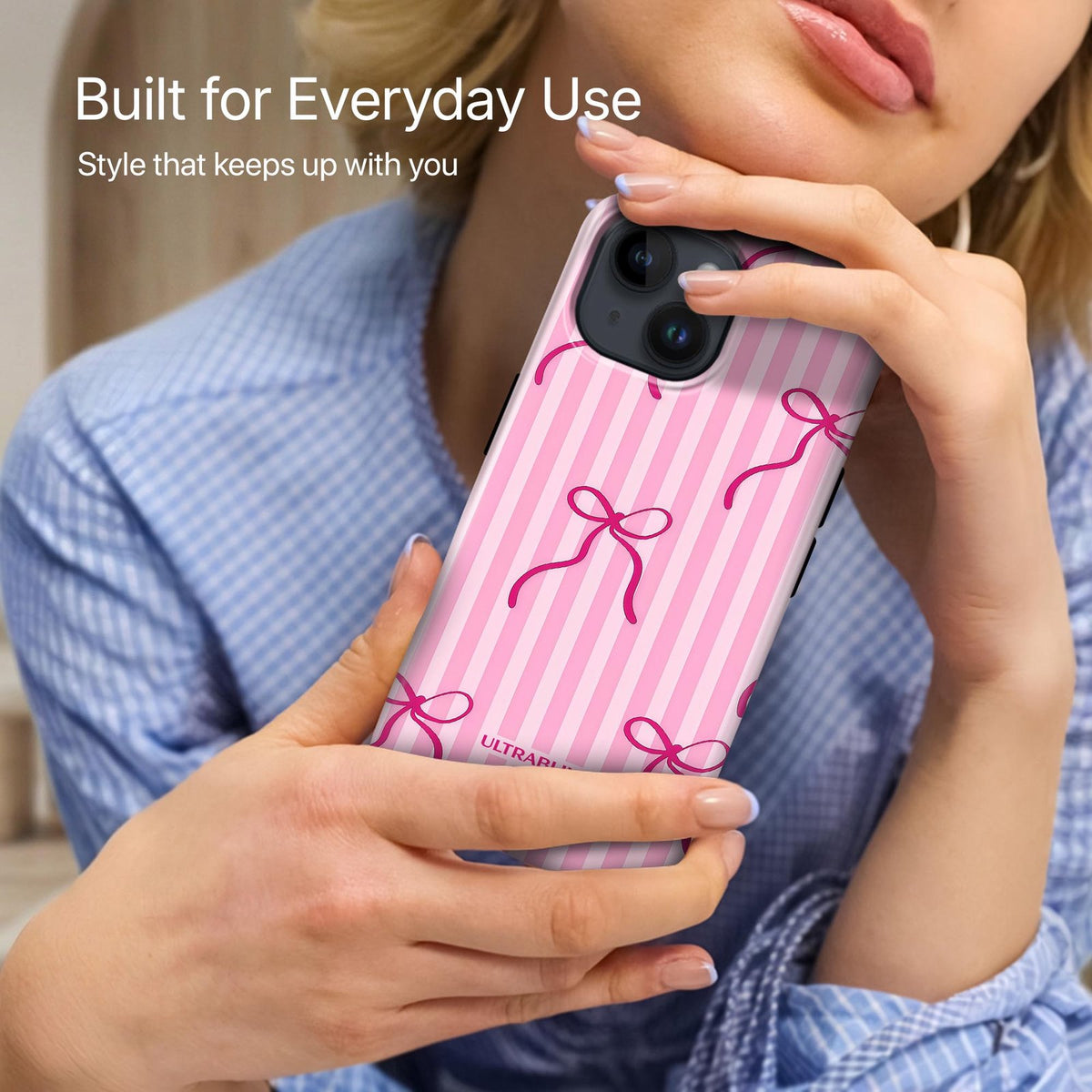 Ribbon Stripe - Eclipse Case