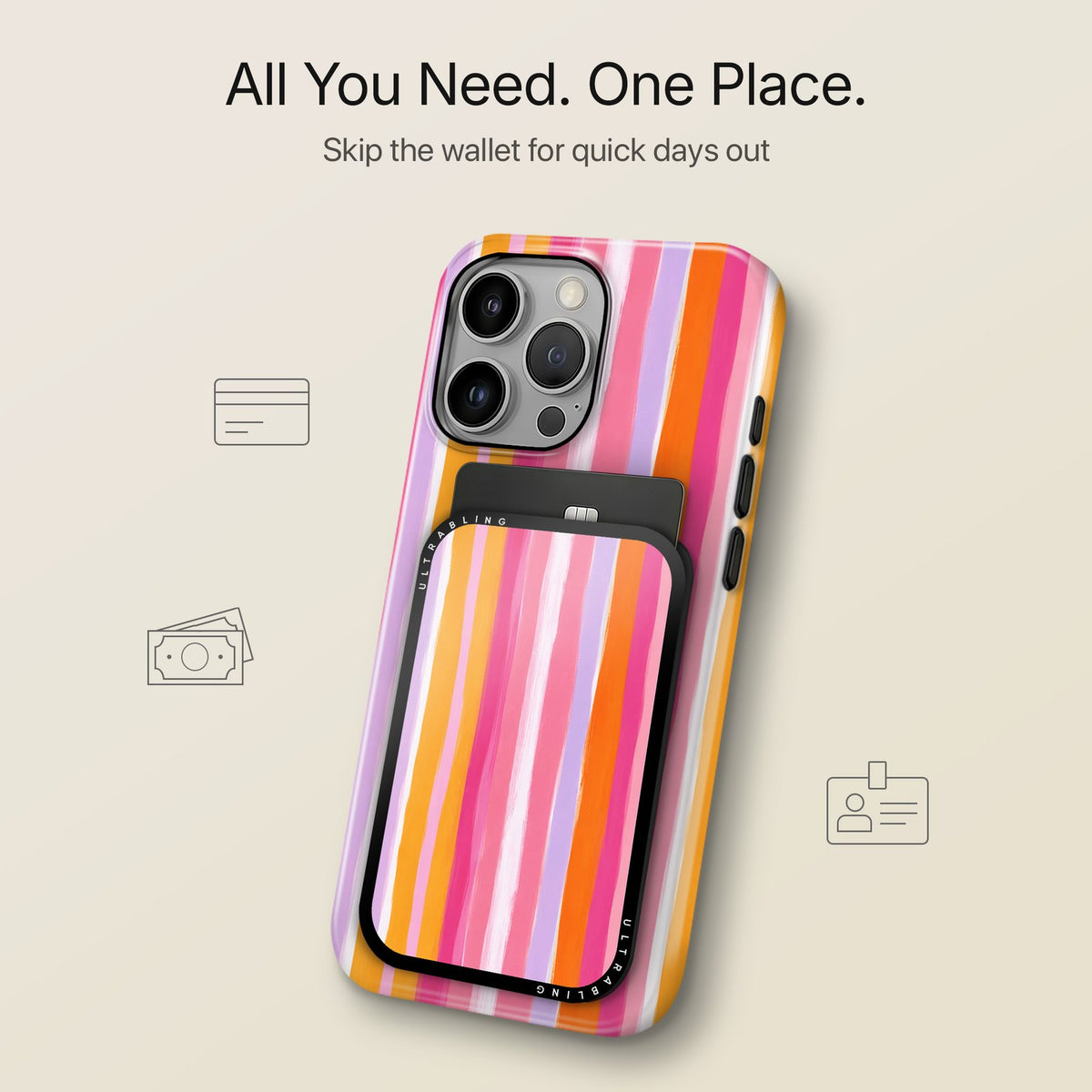 Paint Stripe - MagSafe Wallet