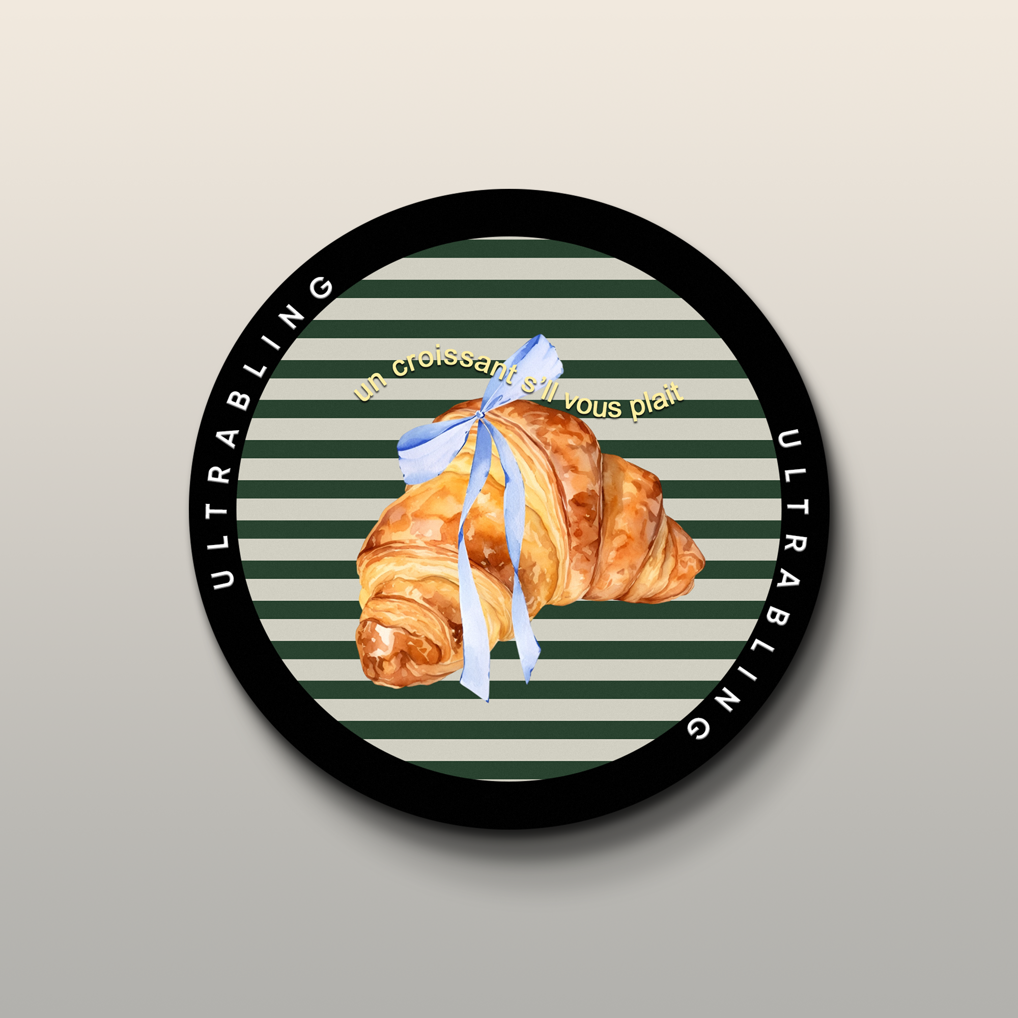 Paris Croissant Ultrabling MagSafe Phone Grip - In-Hand