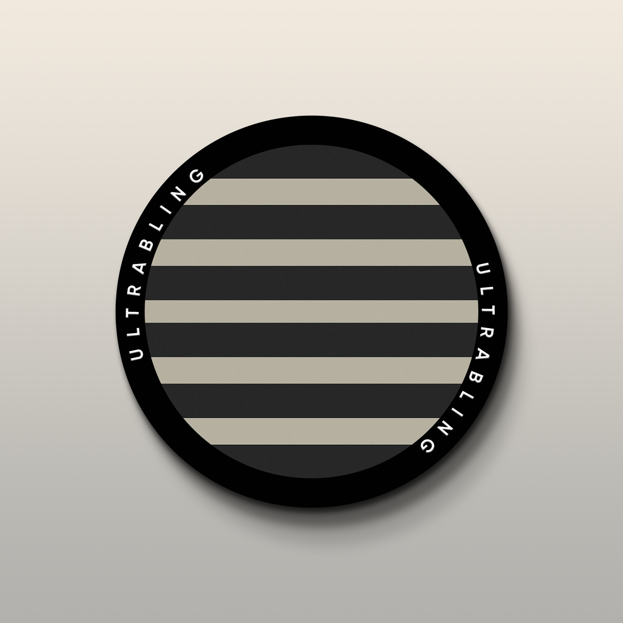 Cafe Stripes Ultrabling MagSafe Phone Grip - In-Hand