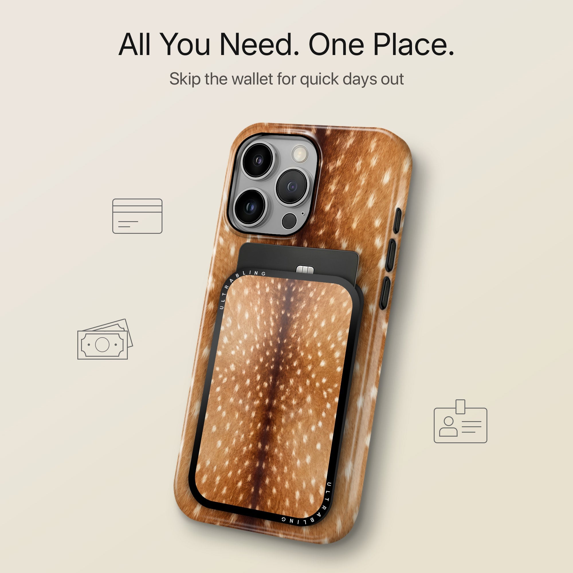 Fawn Fever - MagSafe Wallet