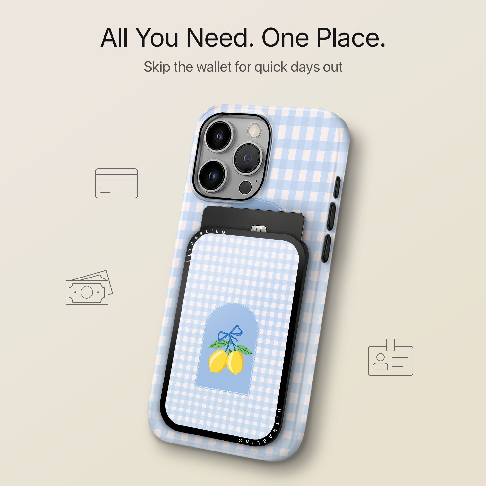 Sorrento Lemons - MagSafe Wallet