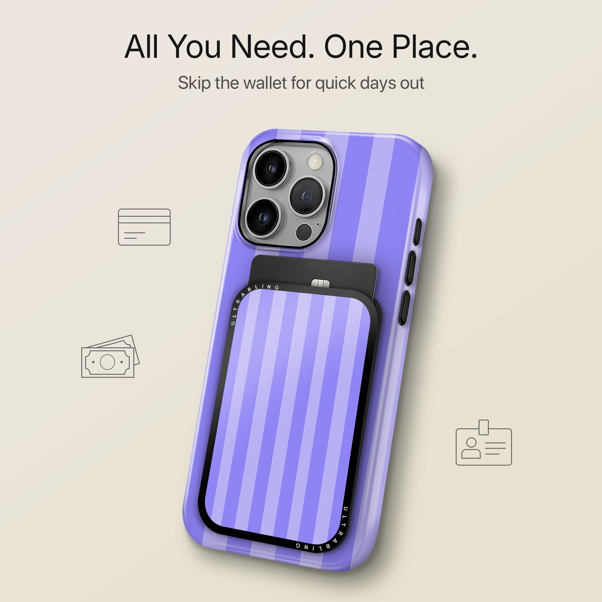 Wisteria - MagSafe Wallet