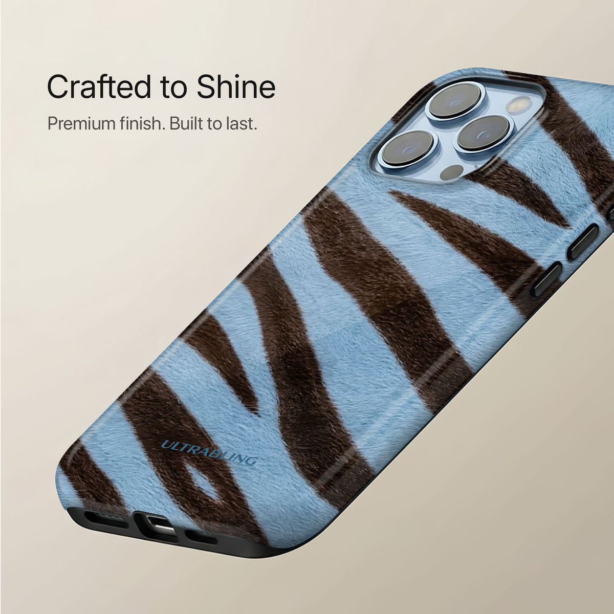 Denim Zebra - Eclipse Case