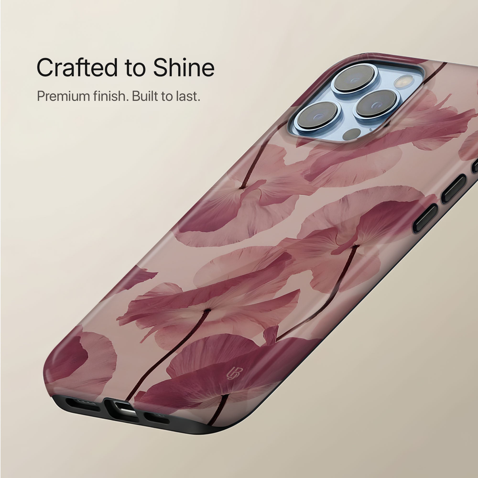 Dusty Petals Ultrabling statement case collection mockup
