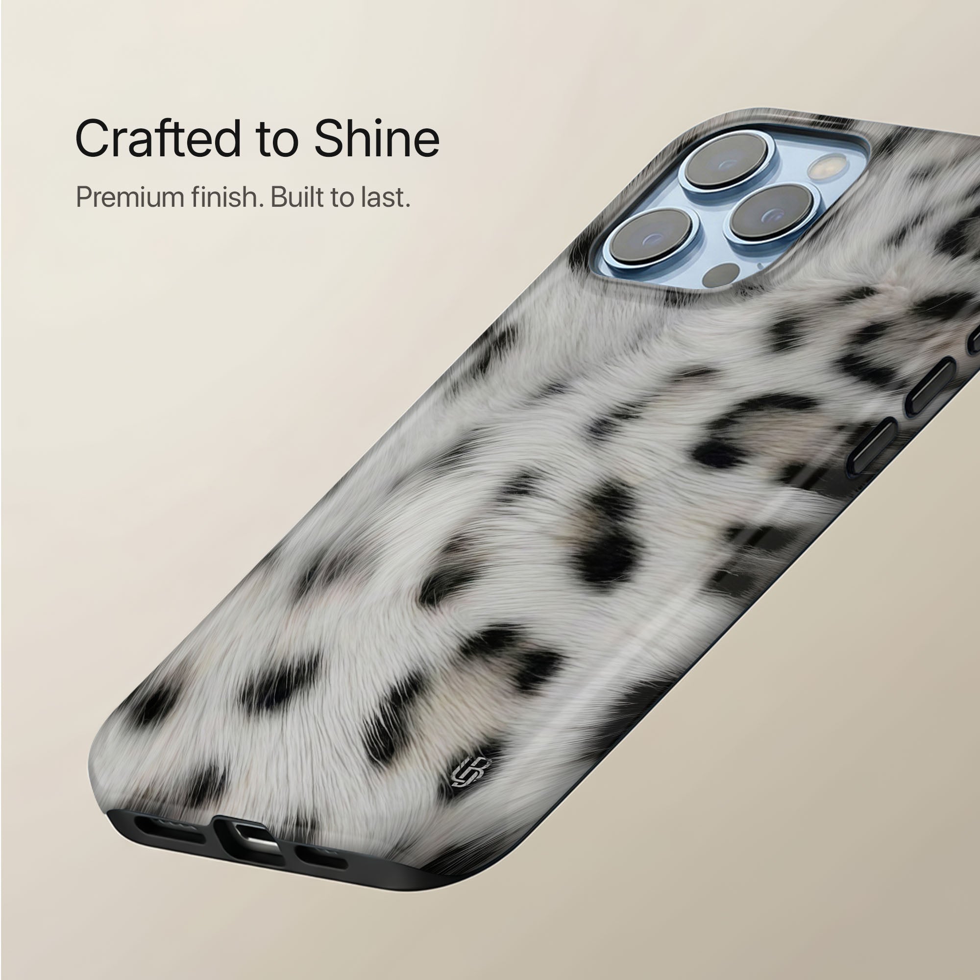 Snow Leopard Ultrabling statement case collection mockup