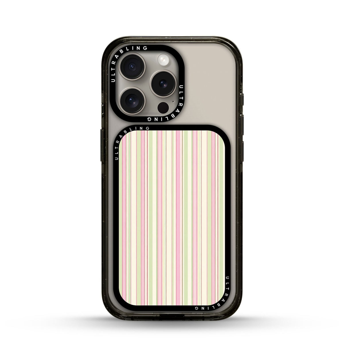 Butter Stripe MagSafe Wallet - Front View