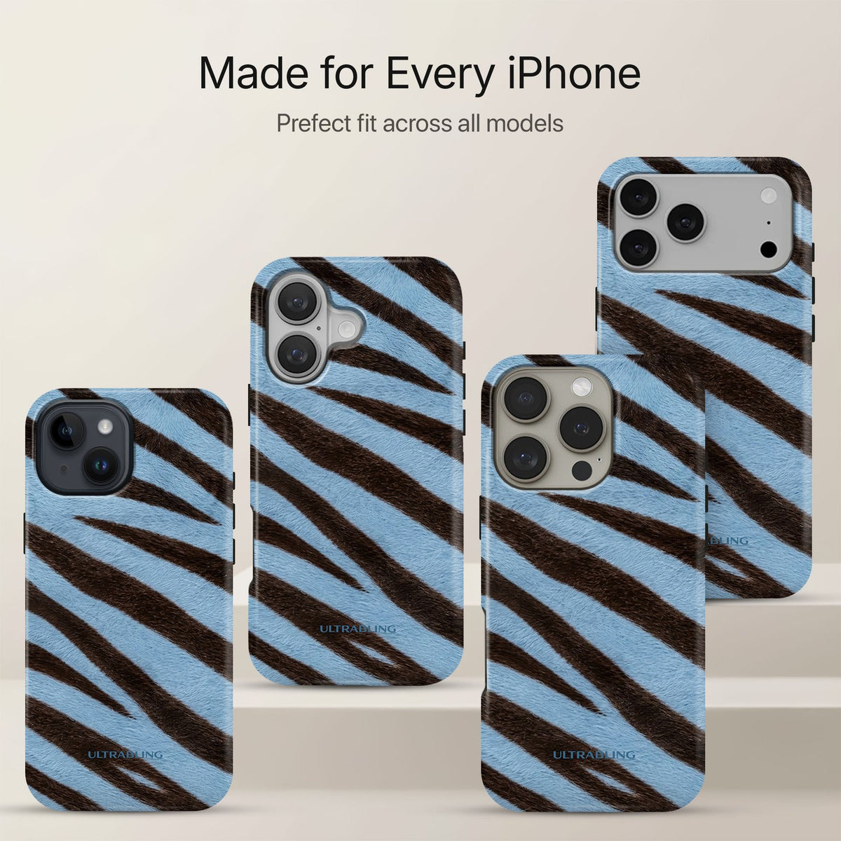 Denim Zebra - Eclipse Case