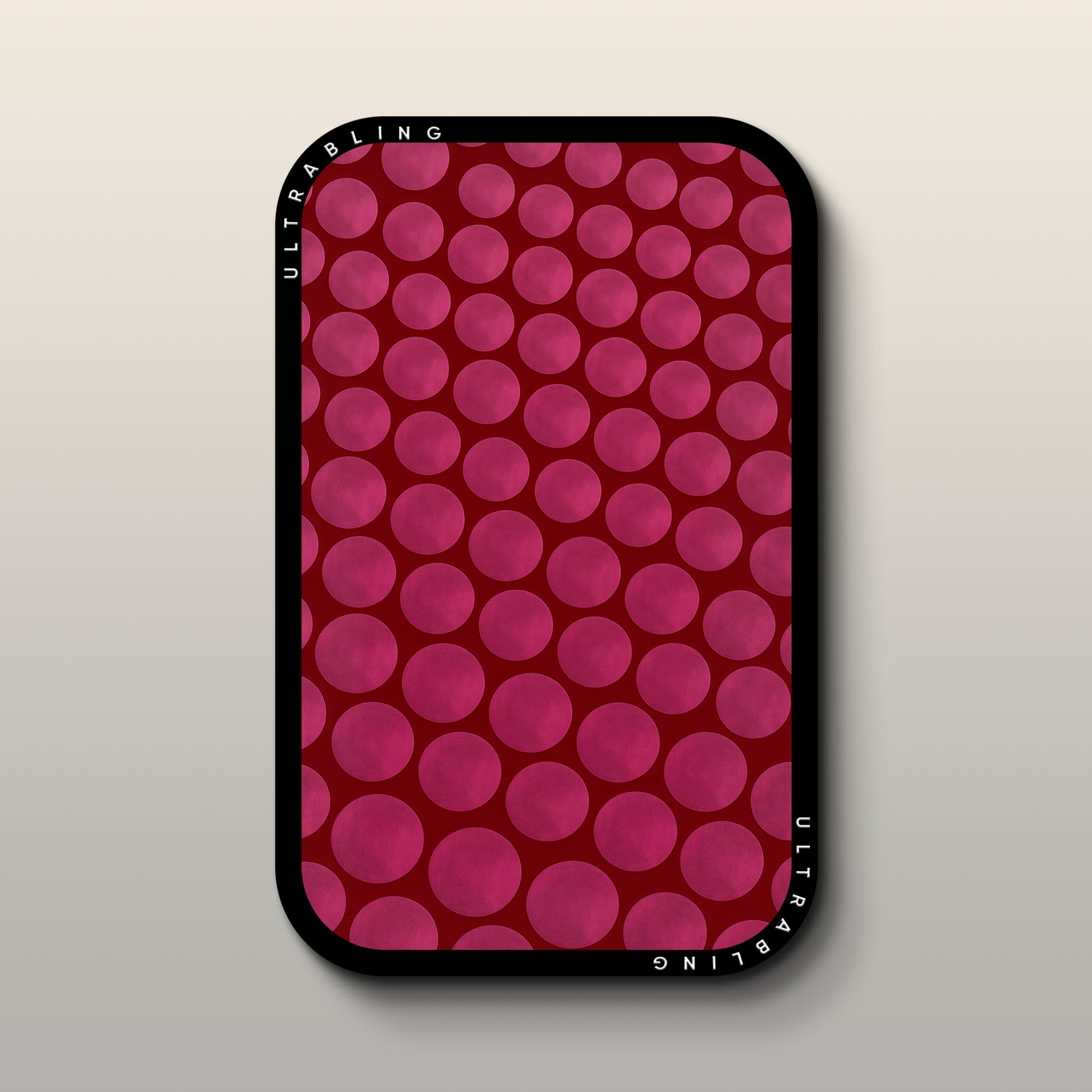 Cherry Crush MagSafe Wallet - Front View