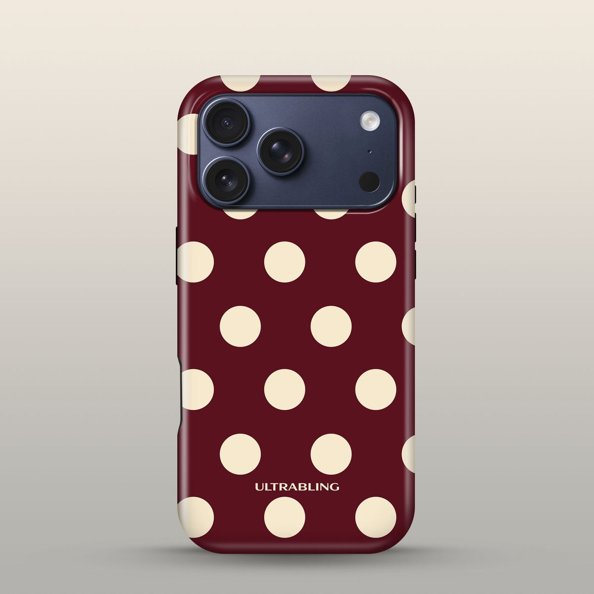 Cabernet Eclipse Case on iPhone 17 Pro Deep Blue