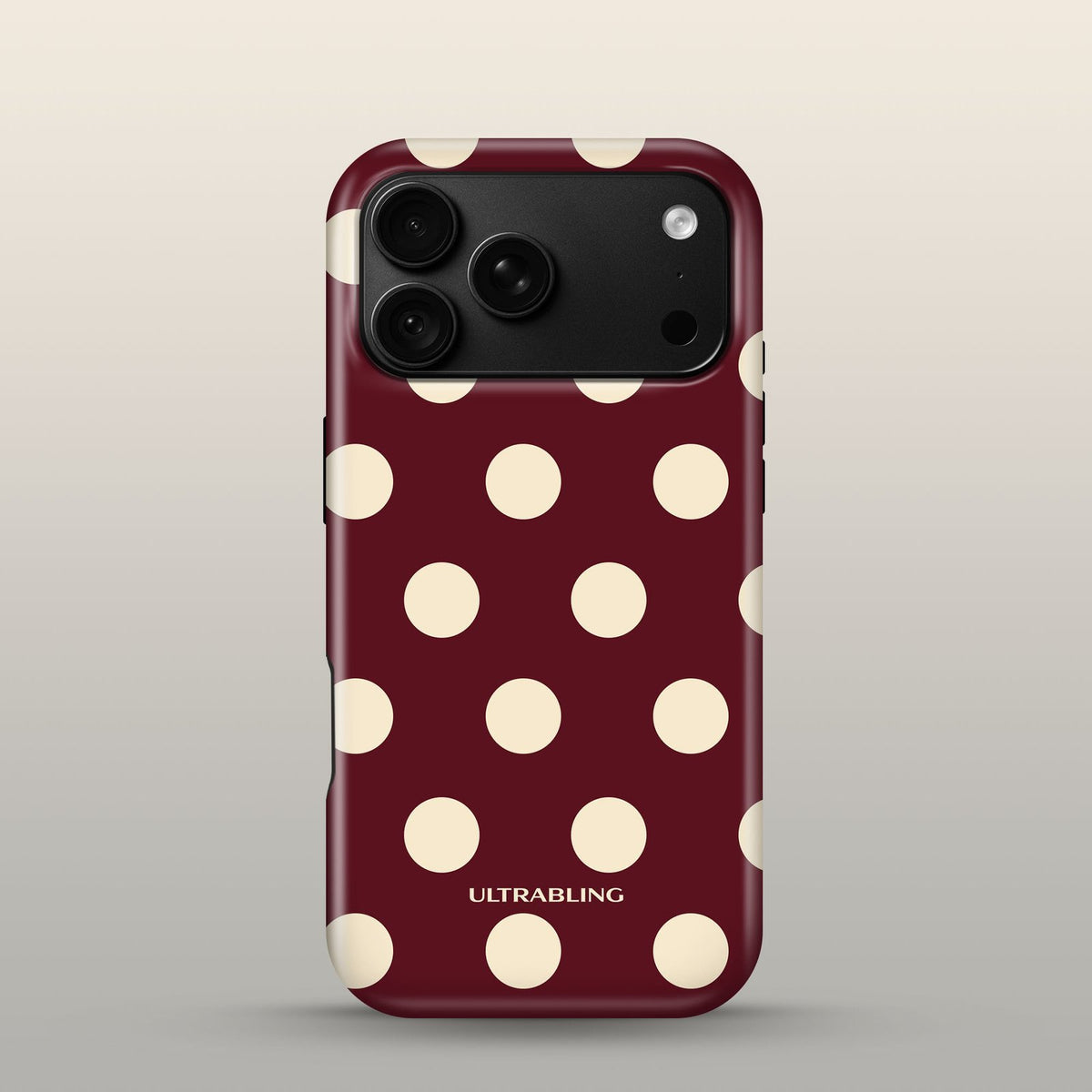 Cabernet Eclipse Case on iPhone 18 Pro Black