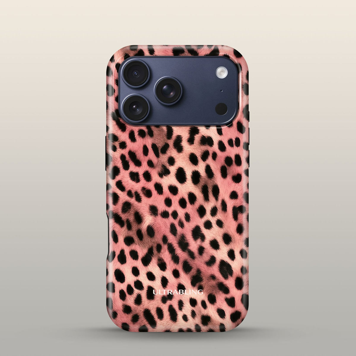 Desert Cat Eclipse Case on iPhone 17 Pro Deep Blue