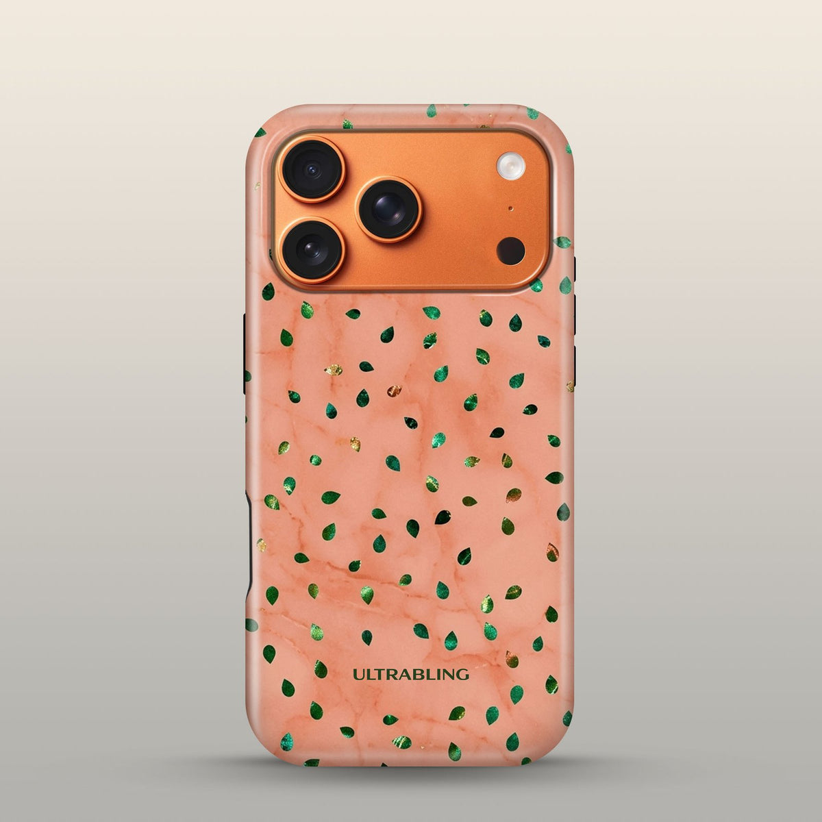 Guava Eclipse Case on iPhone 17 Pro Cosmic Orange