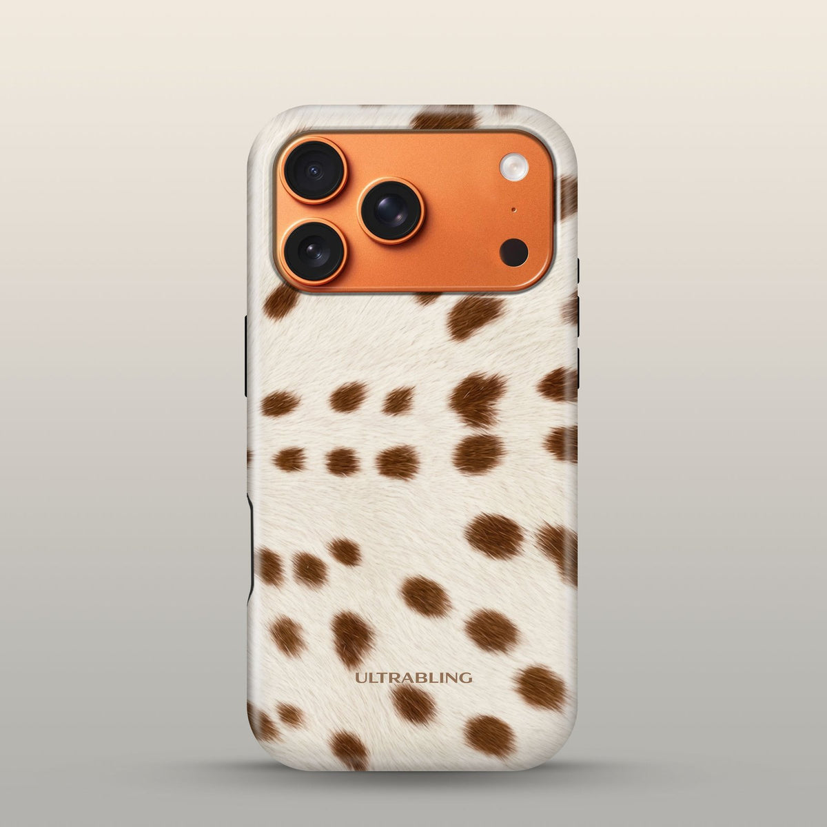 Hazel Fawn Eclipse Case on iPhone 17 Pro Cosmic Orange