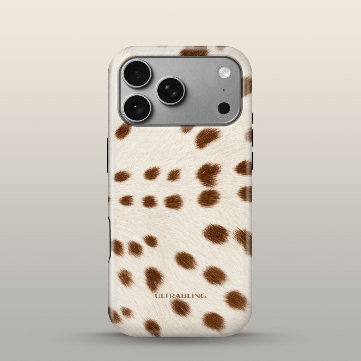Hazel Fawn Eclipse Case on iPhone 18 Pro Silver