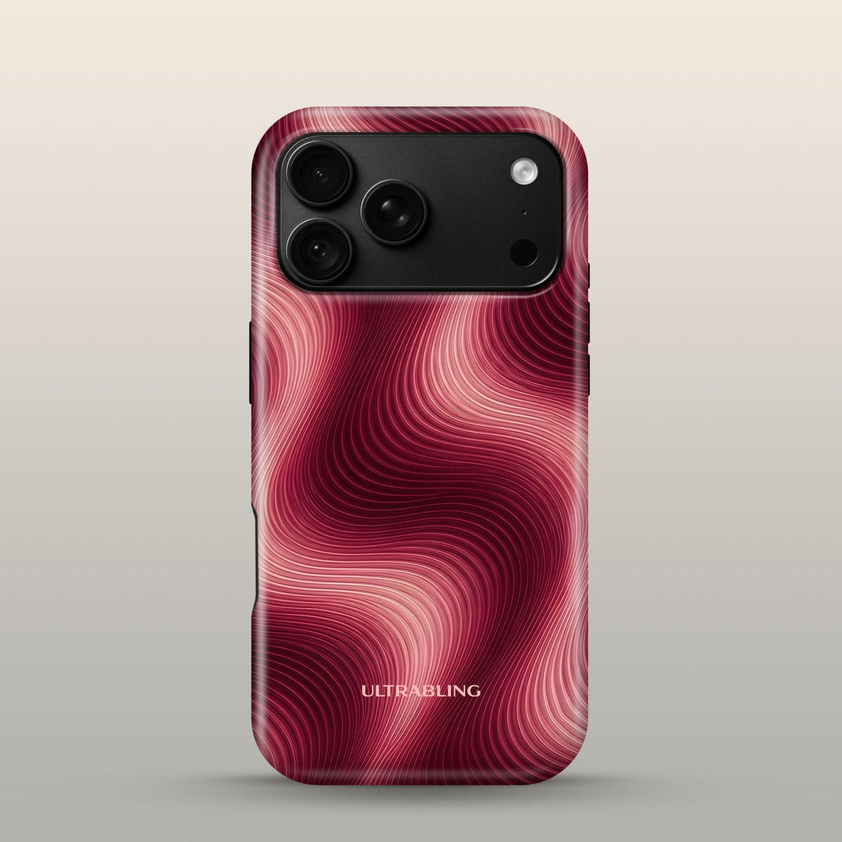 Heat Wave Eclipse Case on iPhone 18 Pro Black