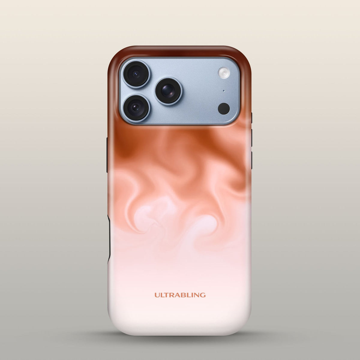 Molten Eclipse Case on iPhone 18 Pro Glacier
