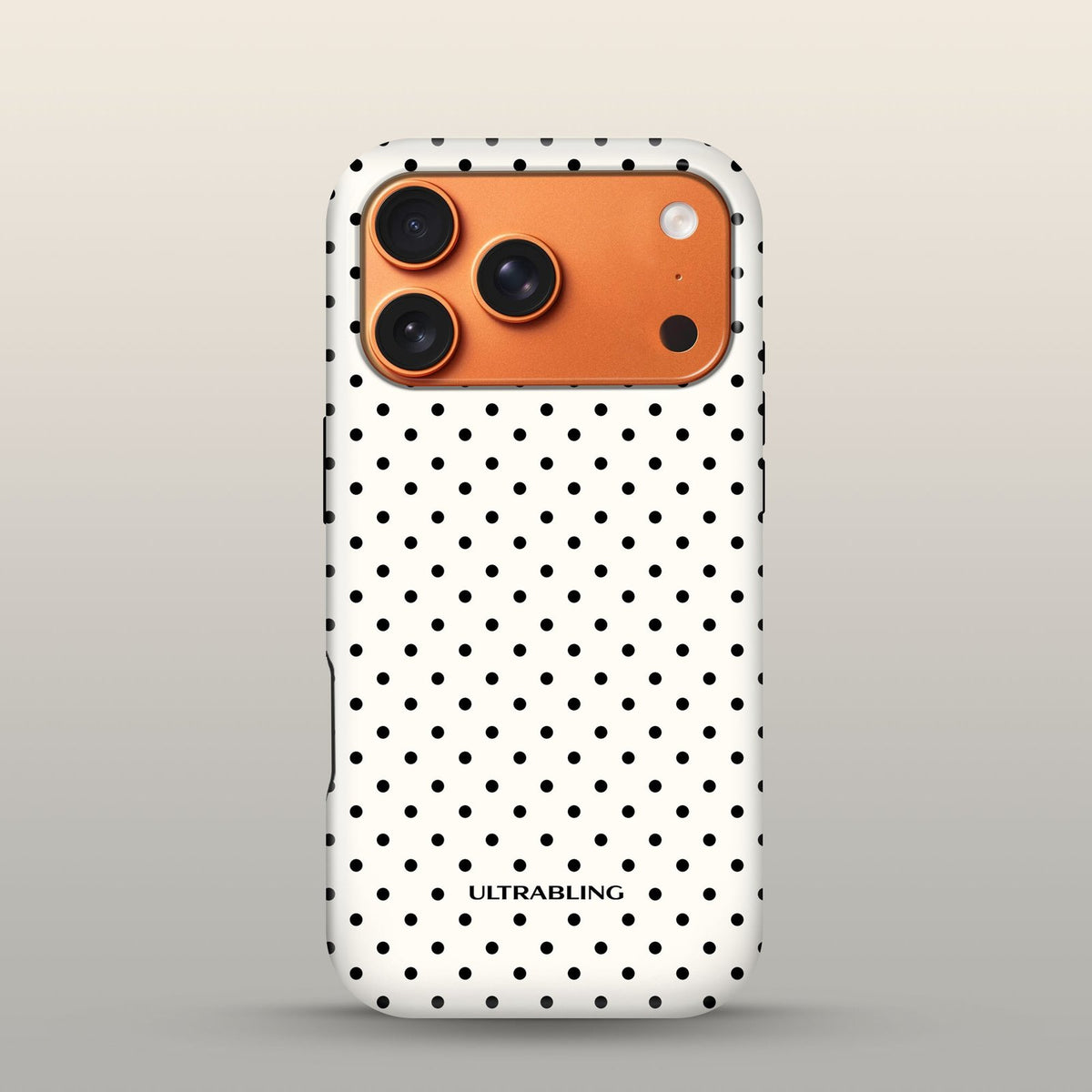 Pinpoint Eclipse Case on iPhone 17 Pro Cosmic Orange