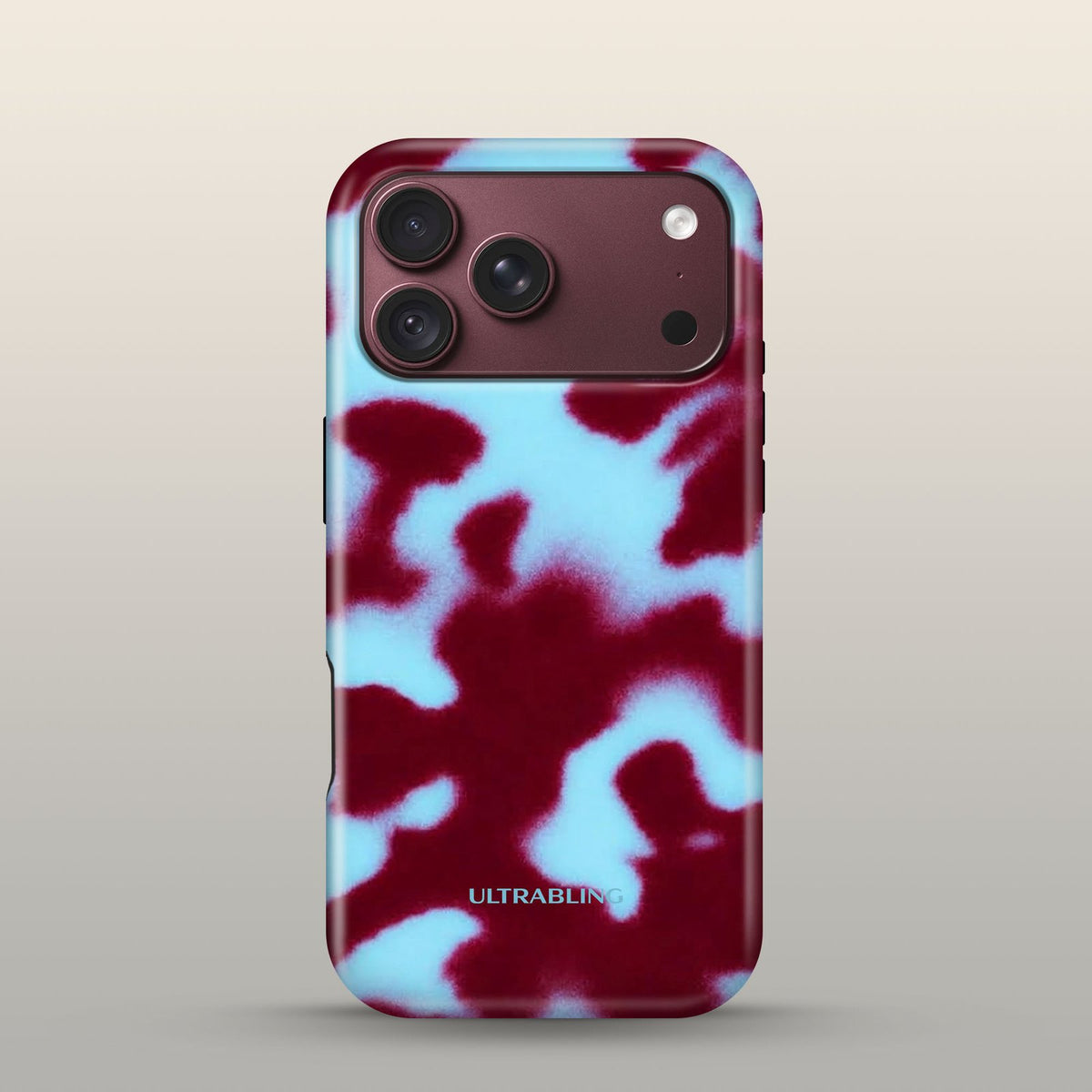 Slushie Eclipse Case on iPhone 18 Pro Burgundy