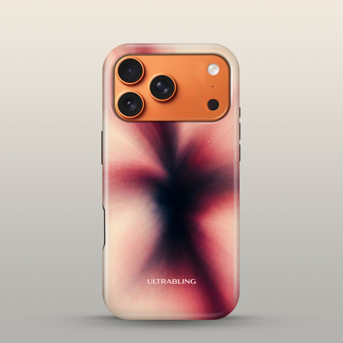 Sunspot Eclipse Case on iPhone 17 Pro Cosmic Orange