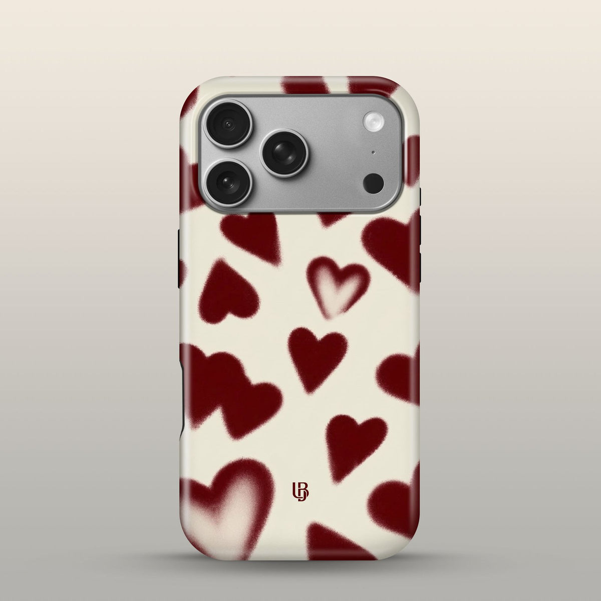 Sweetheart Eclipse Case on iPhone 17 Pro Silver