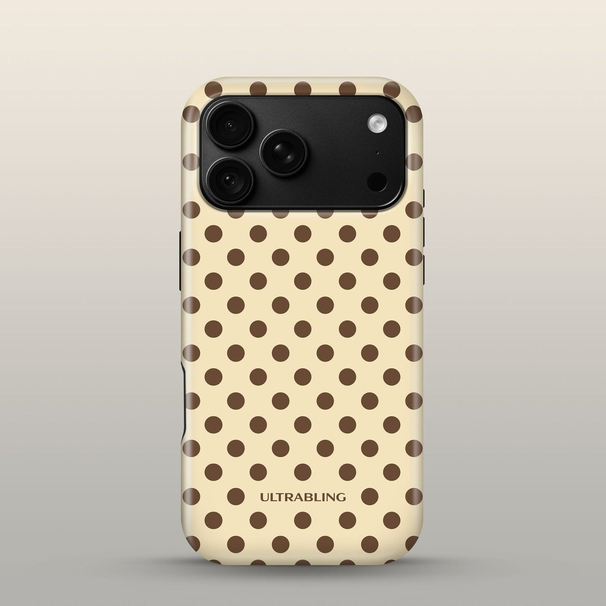Tiramisu Eclipse Case on iPhone 18 Pro Black