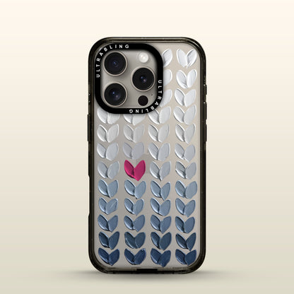 Blue Crush Ultrabling Aura iPhone case front view with MagSafe