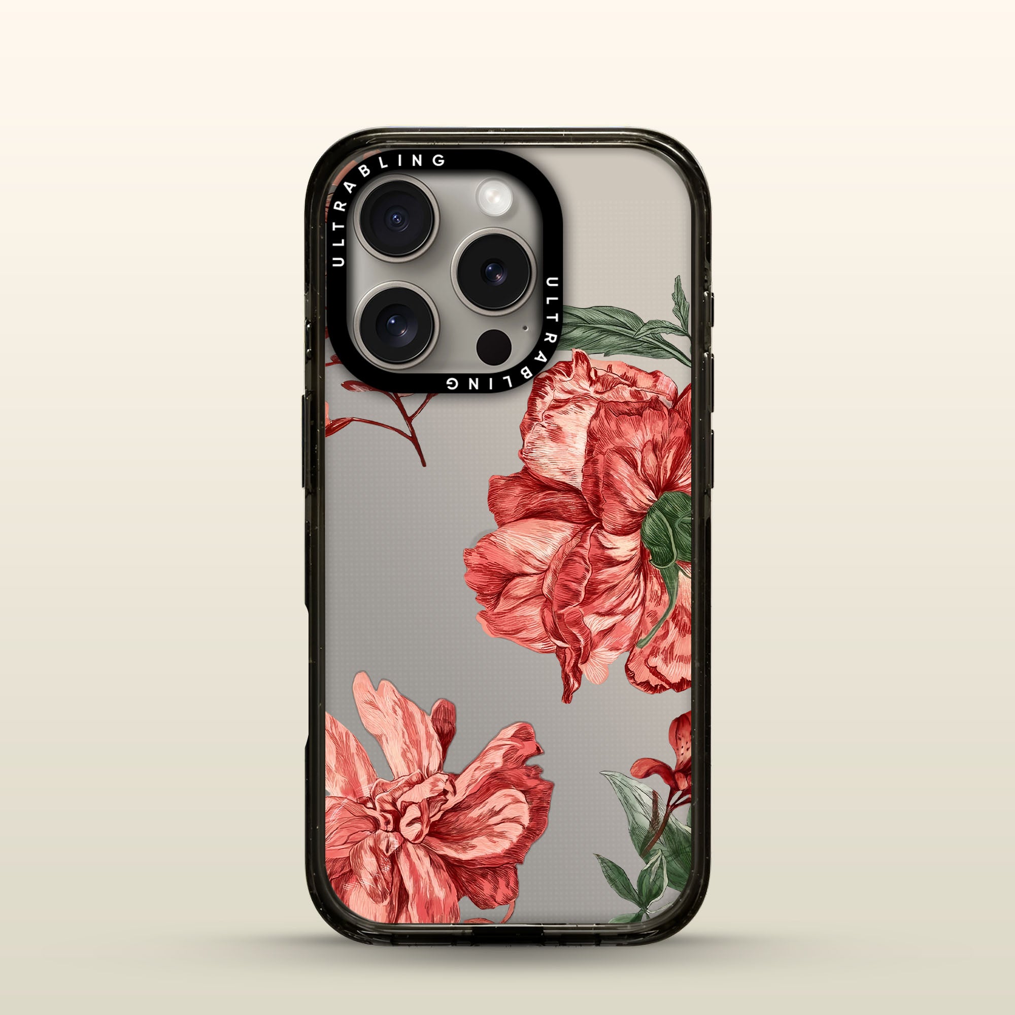 Rosette Ultrabling Aura iPhone case front view with MagSafe