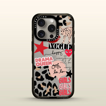 Wild Vogue Ultrabling Aura iPhone case front view with MagSafe