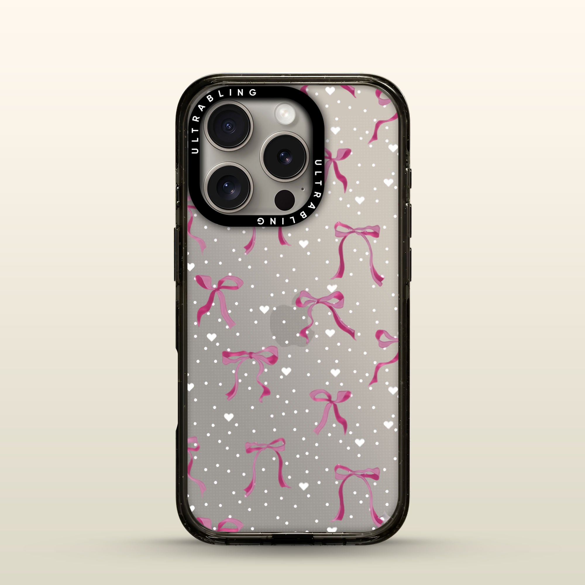 Pixie Dust Ultrabling Aura iPhone case front view with MagSafe