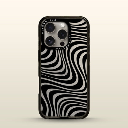 Hypnotic Ultrabling Aura iPhone case front view with MagSafe