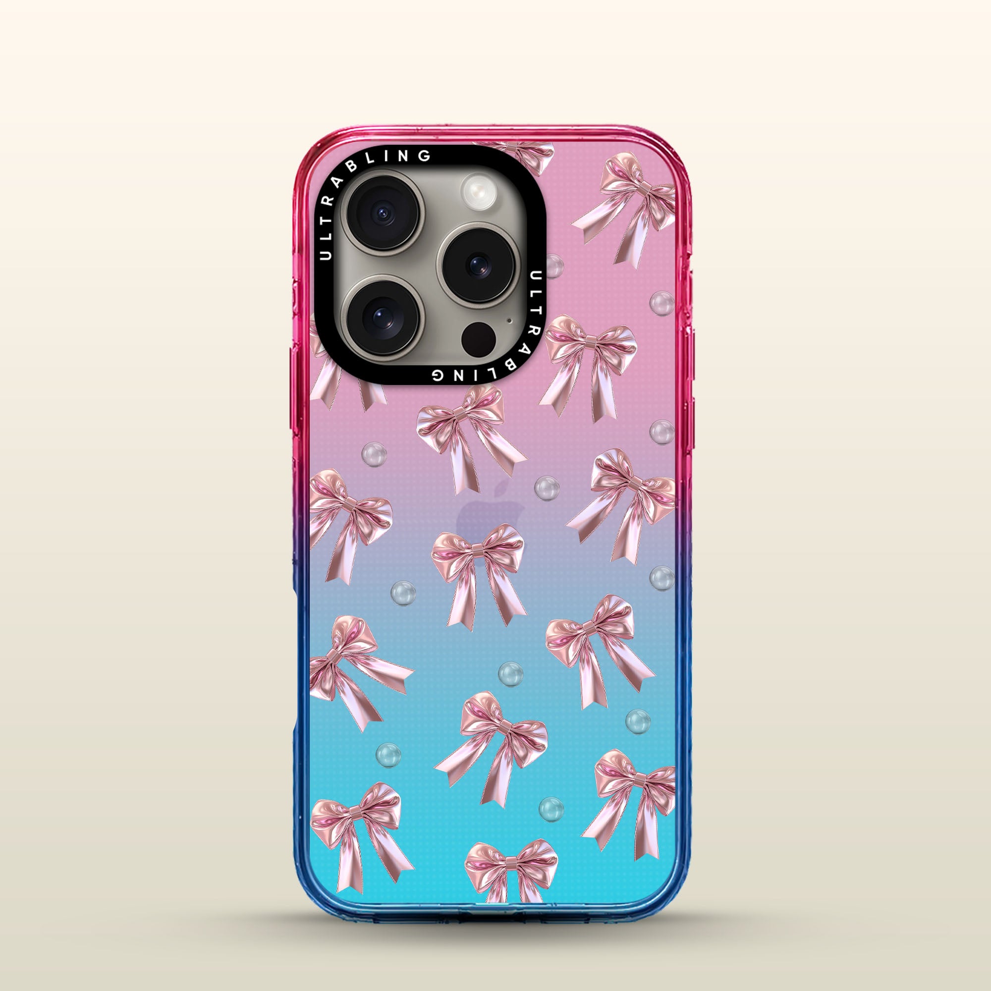 Blush Bow - Aura Case