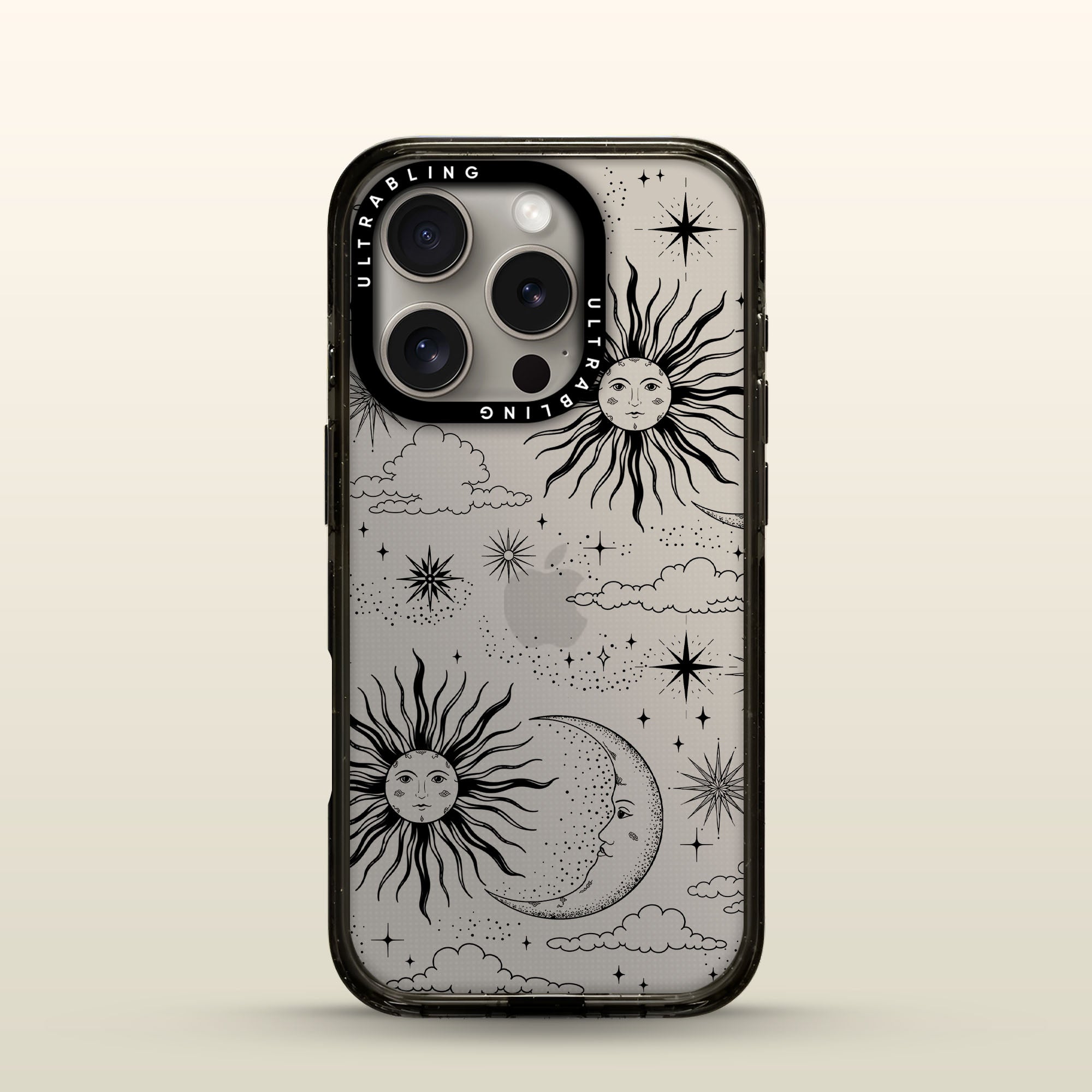 Moonspell Ultrabling Aura iPhone case front view with MagSafe