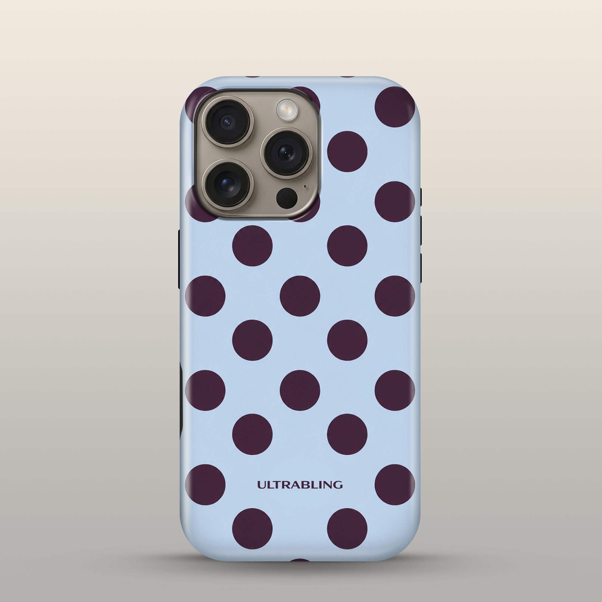 Frosted Plum Ultrabling eclipse case front view