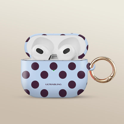 Frosted Plum Ultrabling AirPods case front view