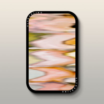 Peach Ripple - MagSafe Wallet by Ultrabling, MagSafe Wallet, product view