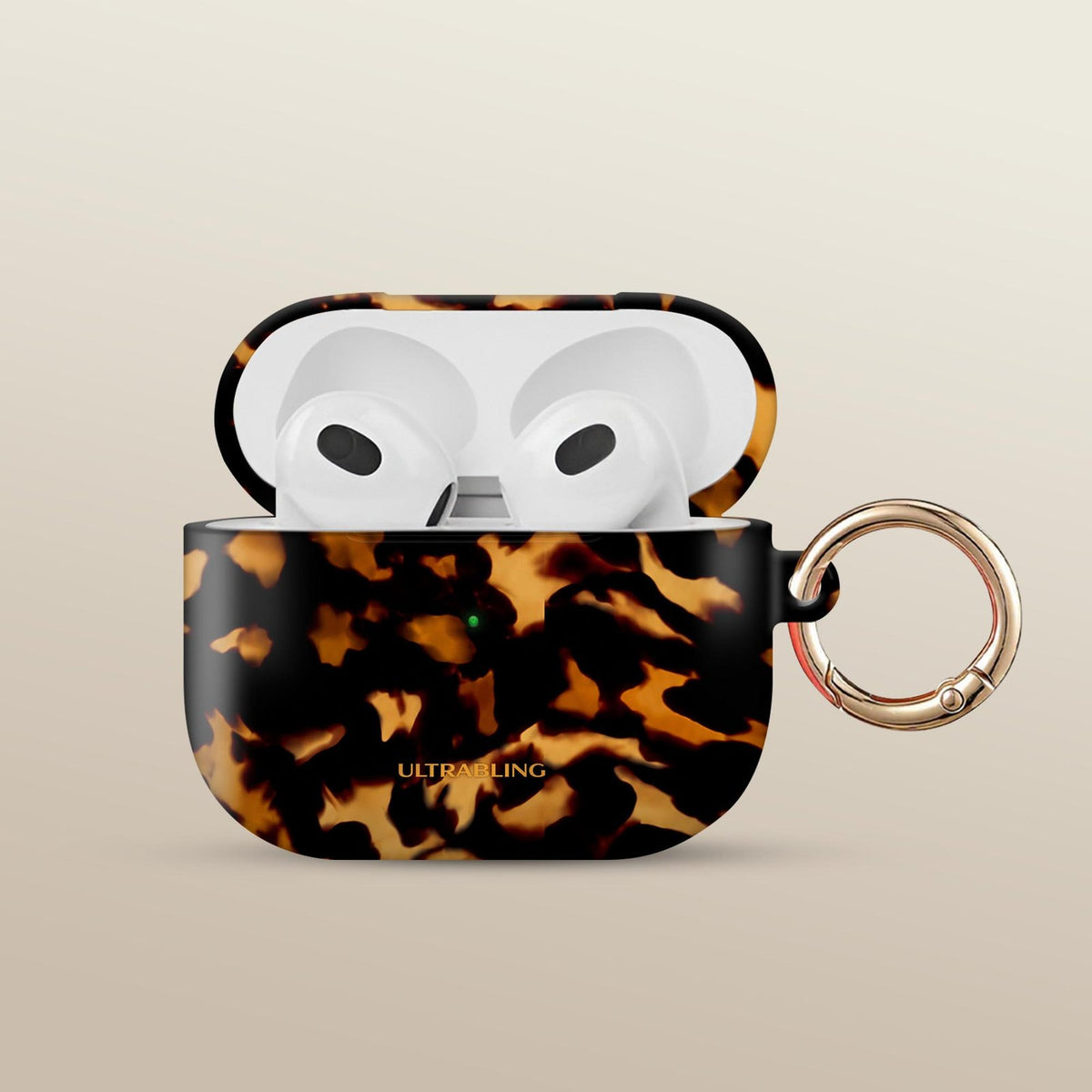 Honey Shell Ultrabling AirPods case front view