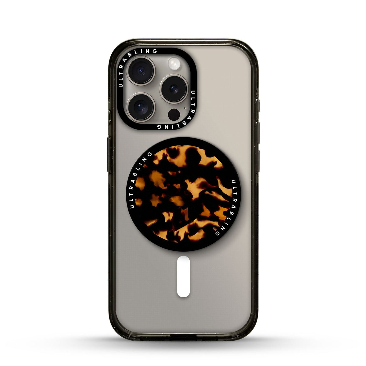 Honey Shell Ultrabling MagSafe Phone Grip - Front View