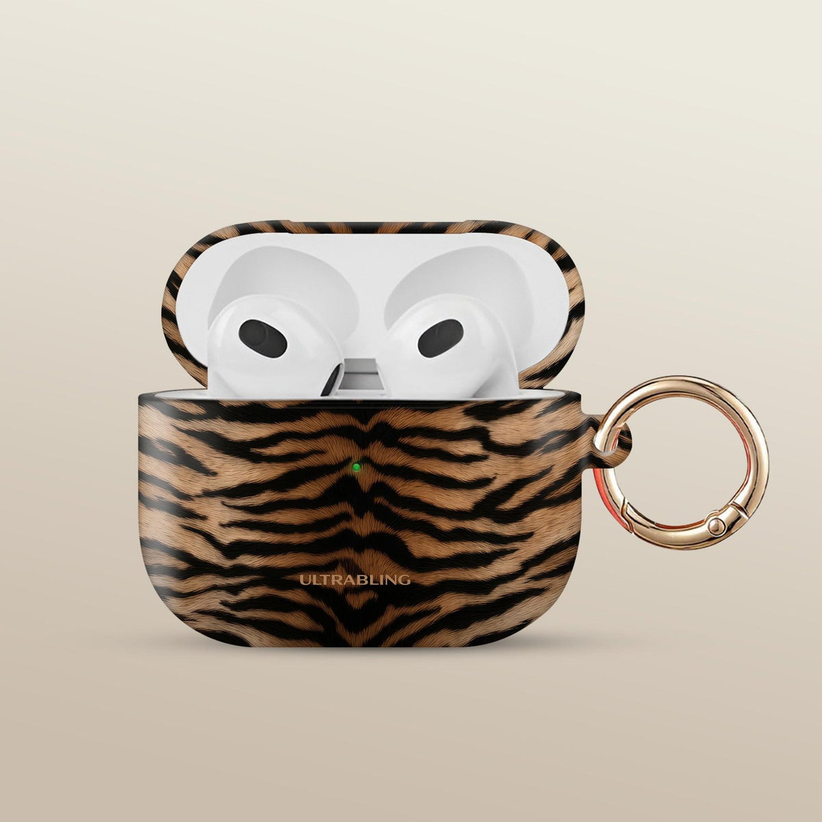 Tiger Sand Ultrabling AirPods case front view