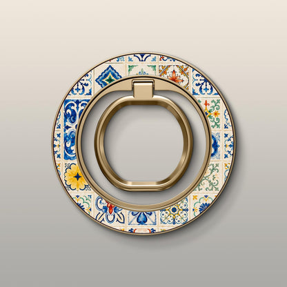 Lisbon Tile Ultrabling MagSafe Ring - Front View